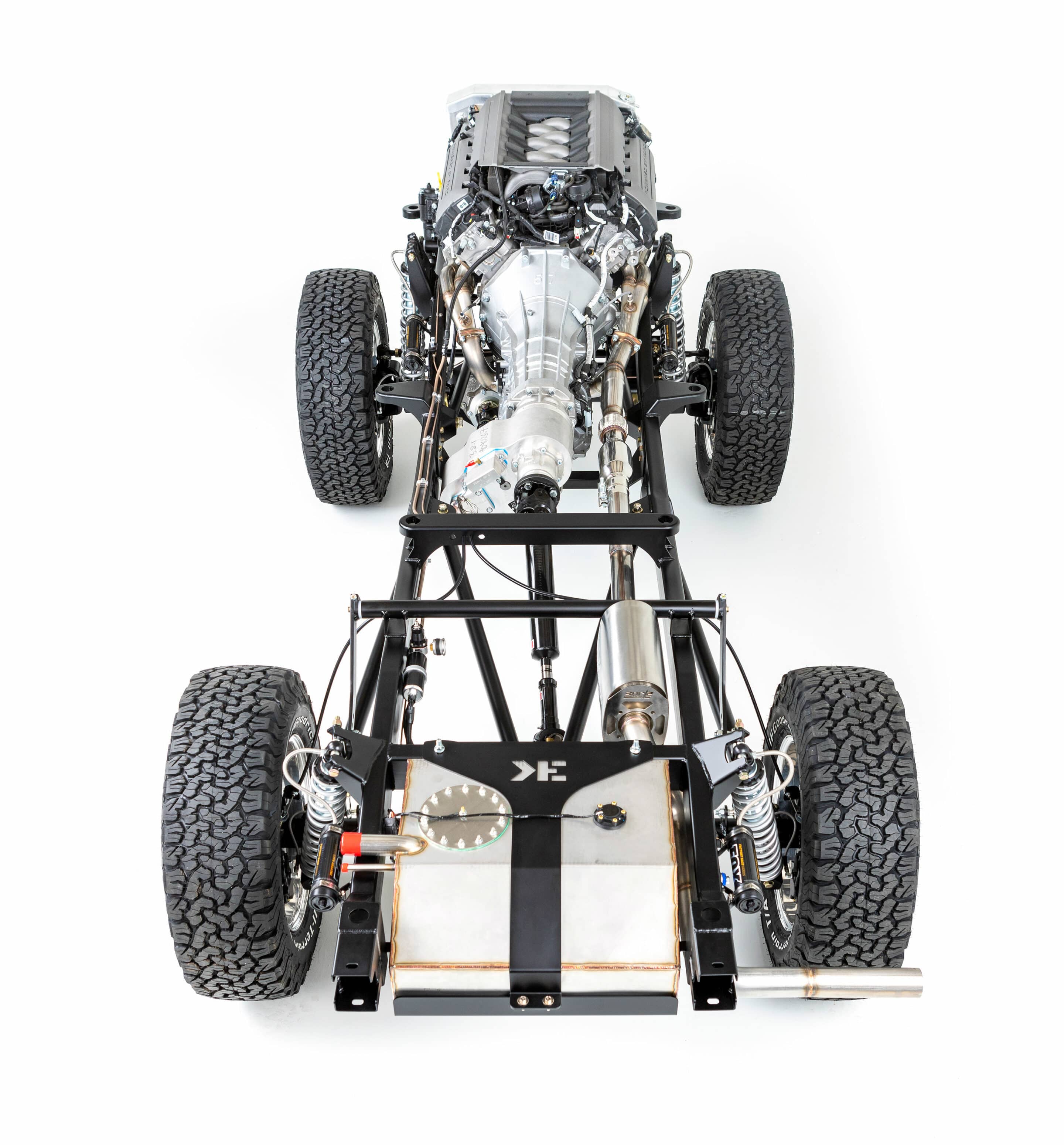 Early Bronco Chassis - Adventure Series Rolling Chassis by Kincer Chassis