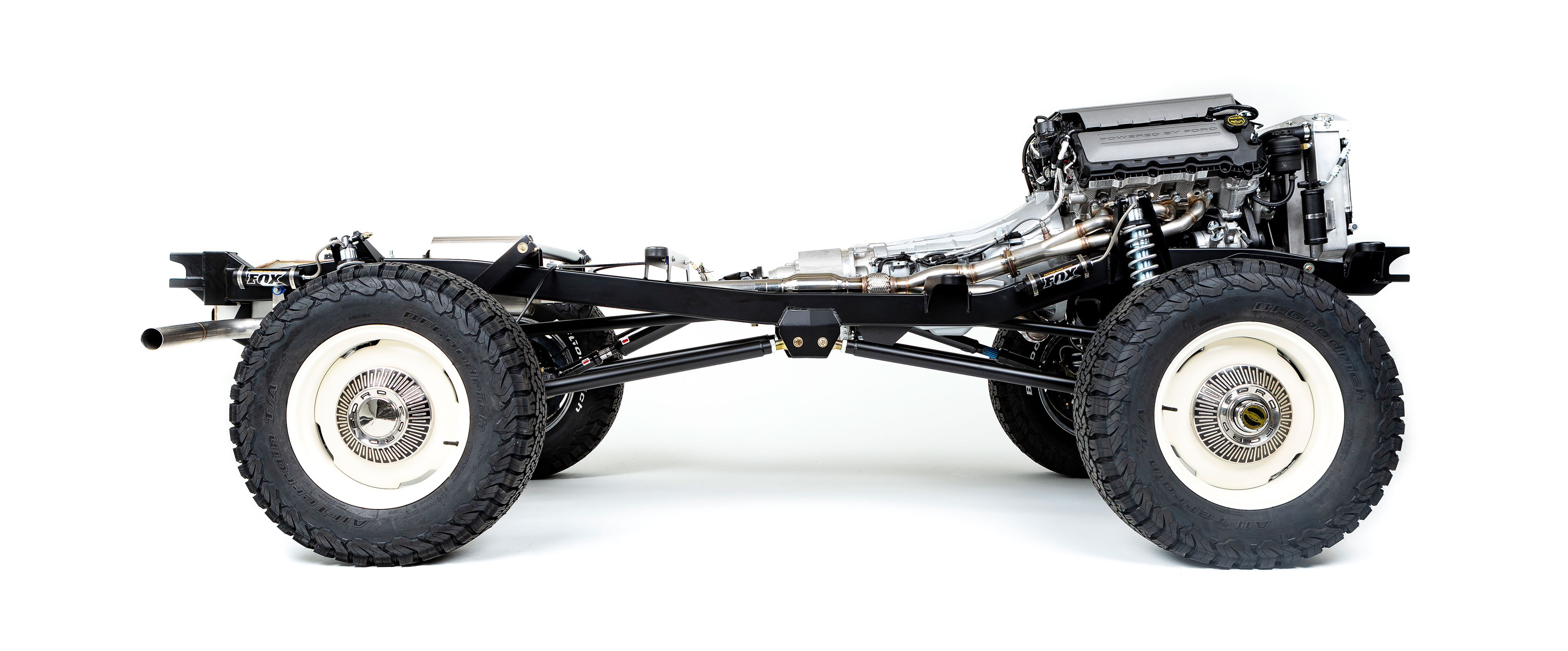 Adventure Series Early Bronco Coil-Over Rolling Chassis