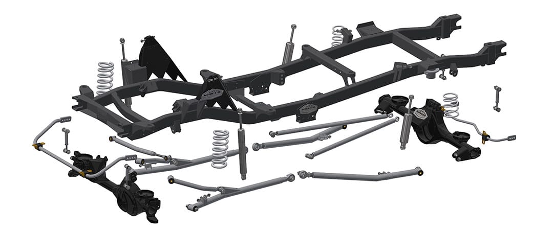 Kincer Chassis Builder Series Chassis for Early Ford Bronco DIY