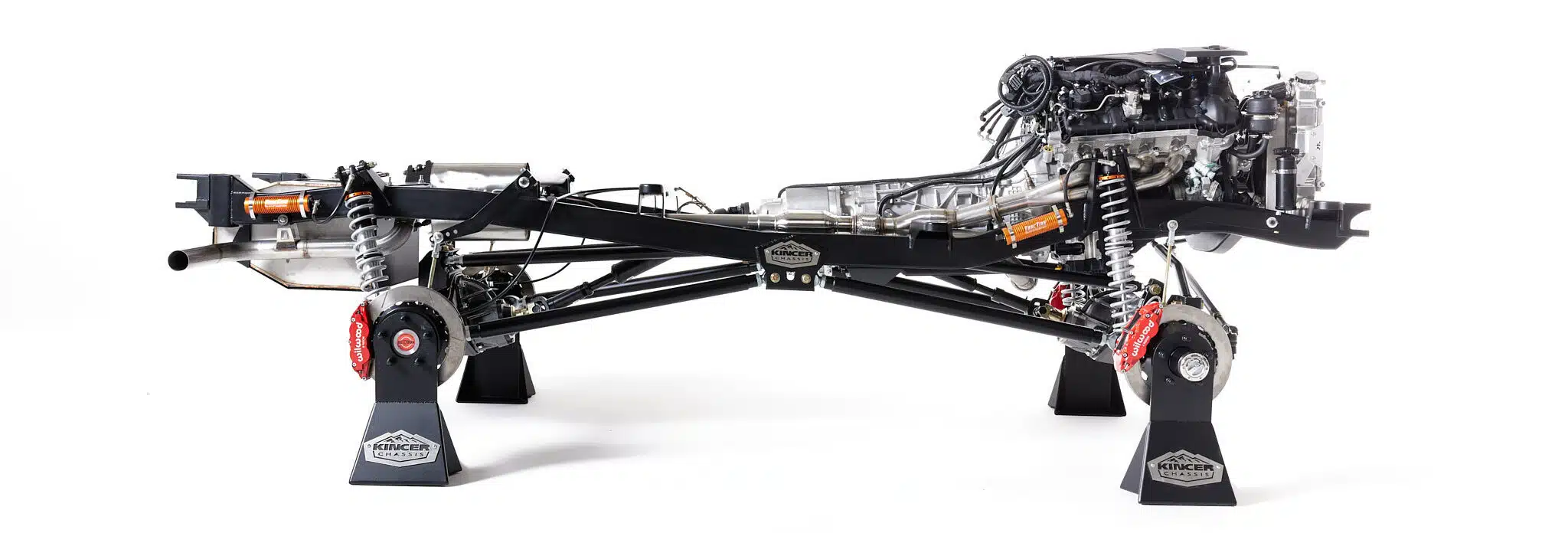 Kincer Chassis Adventure Series Coil-Over Rolling Chassis for Ford Early Bronco