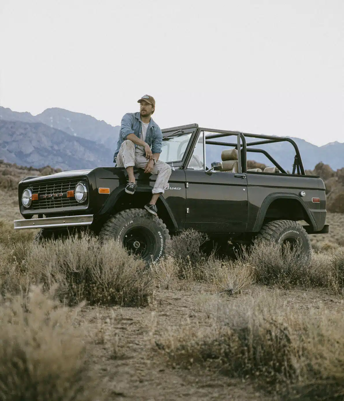 Go Off-Road in your Classic Ford Bronco without the roof