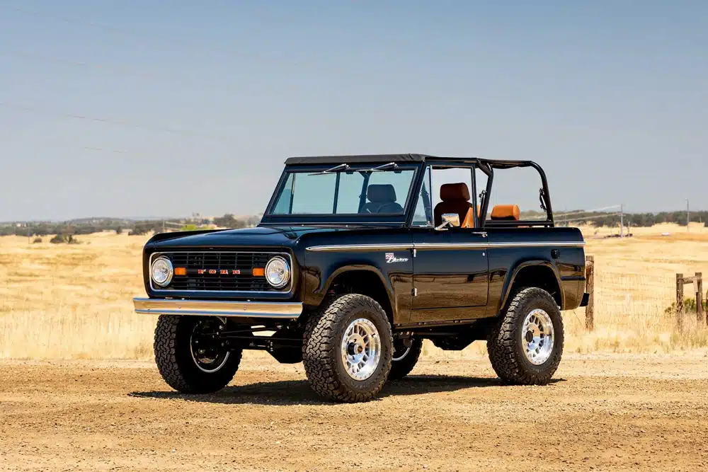 Black Early Bronco For Sale at Online Auction