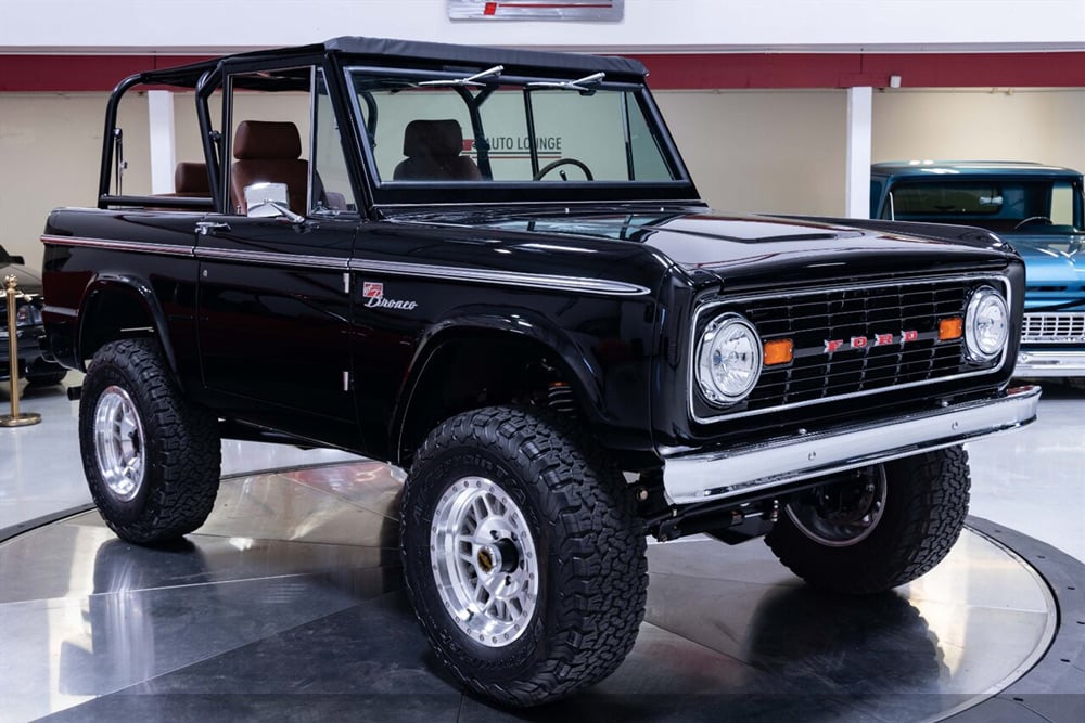 Buying a Ford Bronco at Auction Black Classic Bronco for Sale