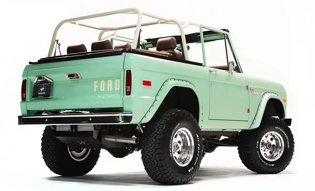Light Jade Early Bronco from Vintage Broncos