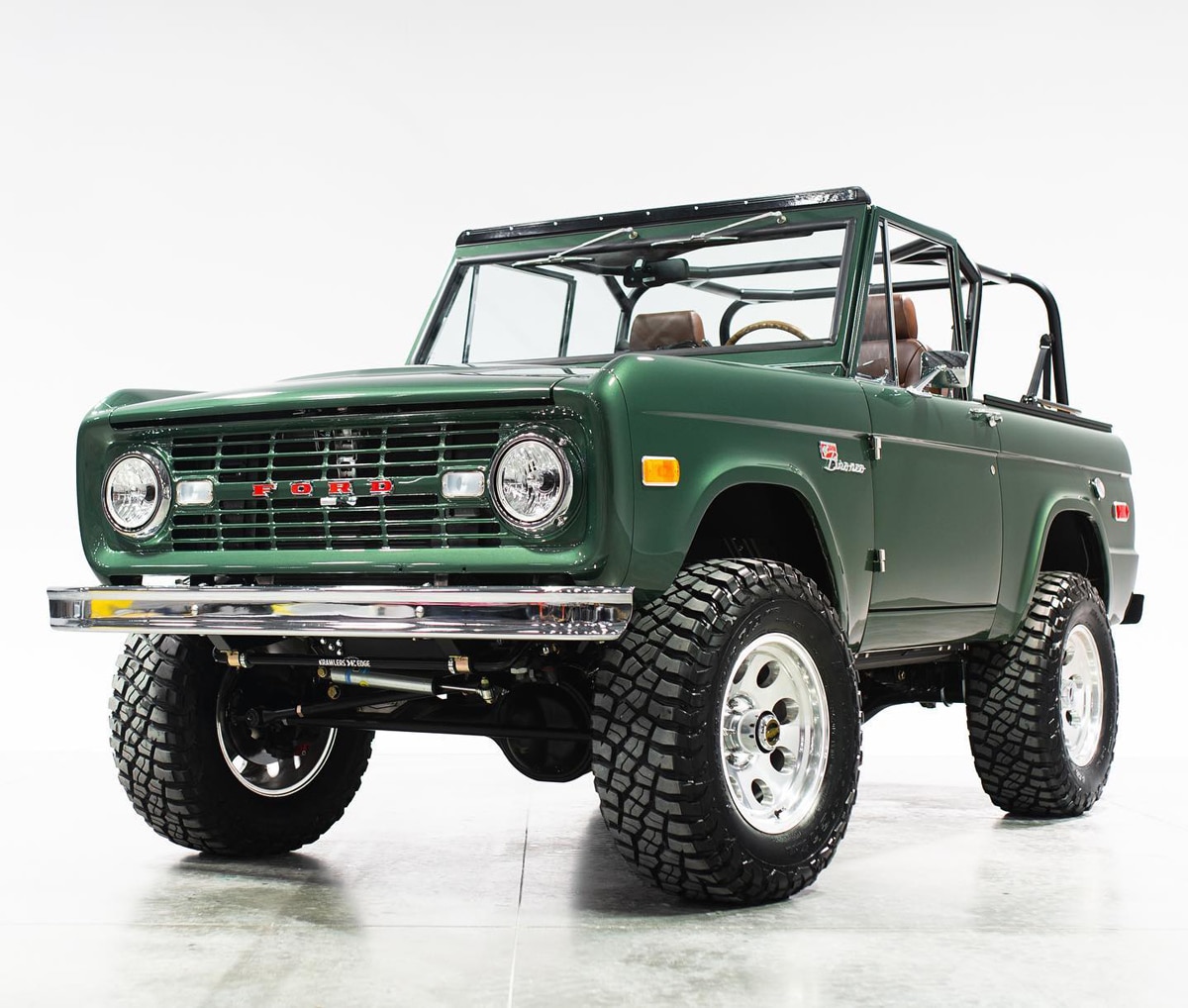 Augusta Green Bronco with King Ranch leather interior and Coyote V8 Engine
