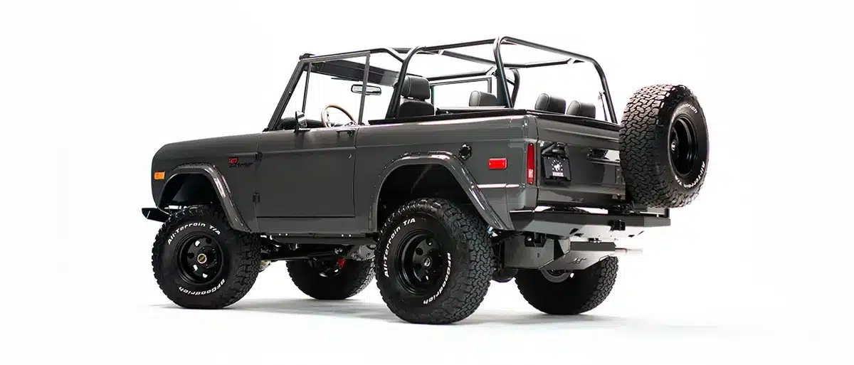 Classic Lead Foot Gray Bronco from Vintage Broncos