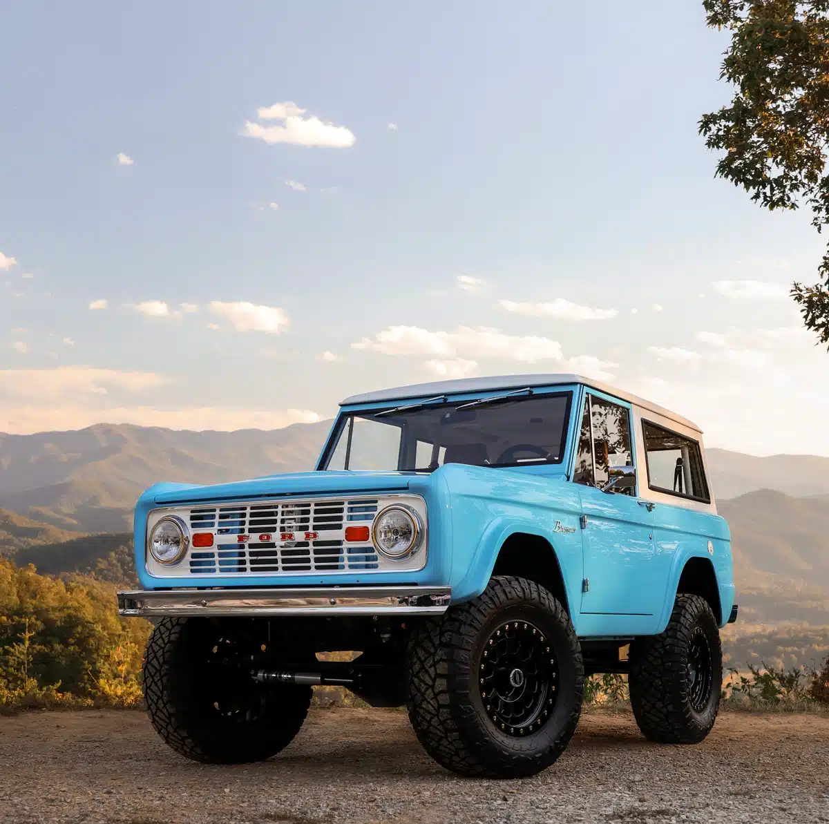 Scenic Overlooks and Family Fun on Foothills Parkway in Vintage Bronco