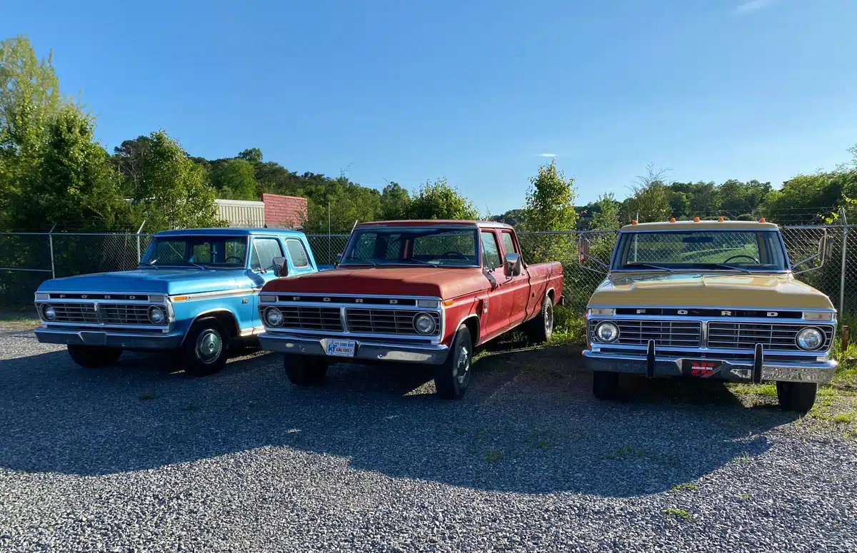 Showcasing Classic Model Ford F-Series Trucks