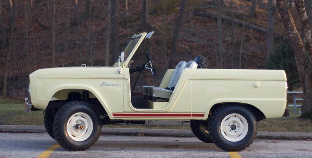 Uncovering the Ford Bronco U13 Roadster