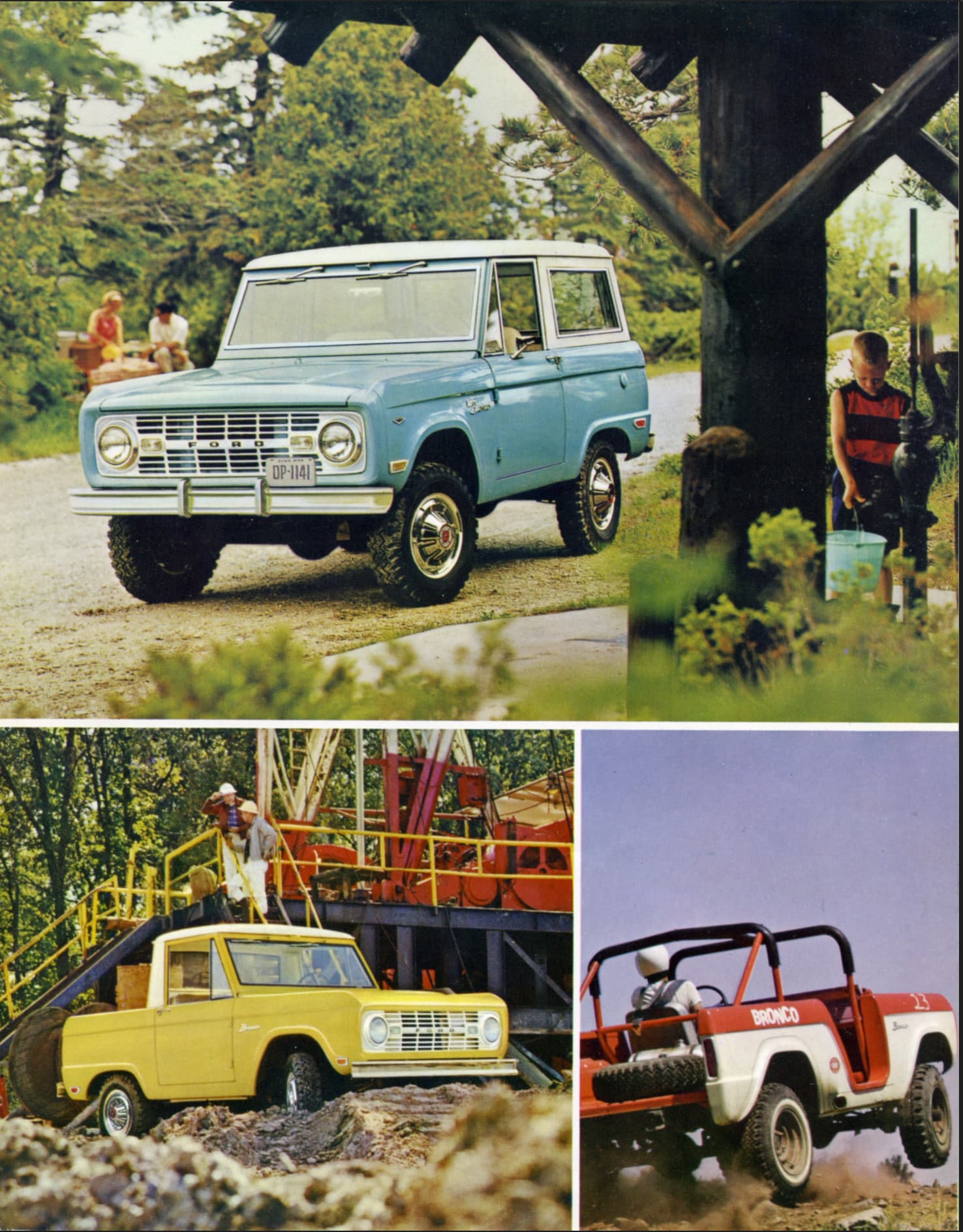 Life was better in the American Icon Ford Bronco in 1968