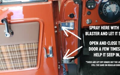 5 Easy Steps To Take the Doors Off Your Early Ford Bronco